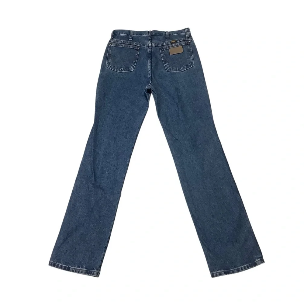 Wrangler Cowboy Cut Slim Fit Jeans Sz 30W 34L - Picture 2 of 7